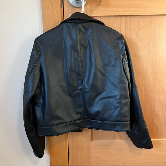 Zara Faux Leather Jacket - Picture 4 of 4